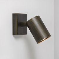 Astro Ascoli 6145 Bronze Single 1 Way Wall Spotlight