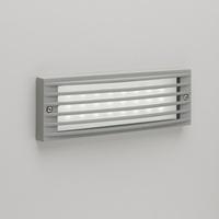Astro 7834 Rib Exterior Wall Light In Painted Silver