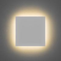 Astro 7248 Eclipse Square 300 Minimalist LED Wall Light in Plaster Finish