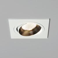 astro 5693 aprilia square adjustable led white finish downlight