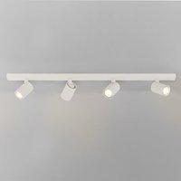 Astro Ascoli 7843 4 Way White Bar Ceiling Spotlight Fitting