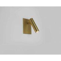 Astro 7551 Enna Square Unswitched Wall Light In Matt Gold