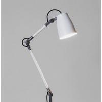 Astro Lighting 4560 + 4568 Atelier Arm Assembly with Clamp in White Finish