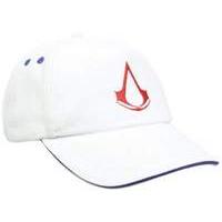 Assassins Creed Crest White Baseball Cap