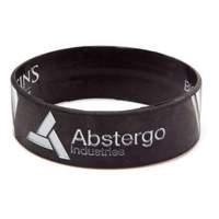Assassin\'s Creed Unity Rubber Wristband With Abstergo Logo Black (wb22j0acu)
