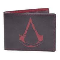 Assassin\'s Creed Rogue Crest Logo Bi-fold Wallet Black/red (mw879911asr)