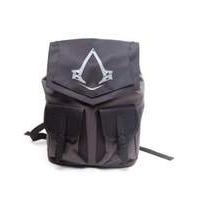 Assassin\'s Creed Syndicate Unisex Grey Brotherhood Crest Backpack One Size Grey/black (bp051335acs)