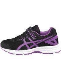 Asics Boys Gel Galaxy 9 Neutral Running Shoes Black/Orchid/White