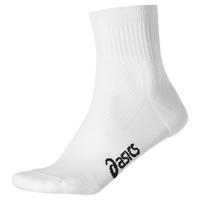 asics qtr tech density fitness socks white m