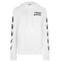 ashley williams cherub print hooded sweatshirt