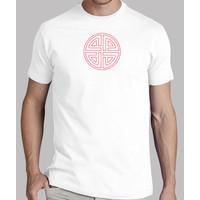 asatru solar cross guy, manga short, white