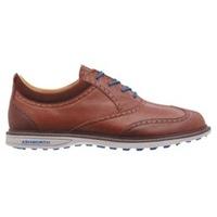 ashworth encinitas wingtip golf shoes dark brownair force blue