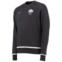 AS Roma AW77 Authentic Crew Sweatshirt Black