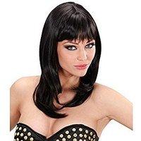 ashley s black wig for hair accessory fancy dress