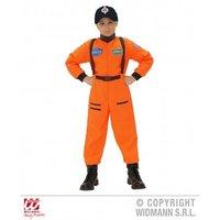 Astronaut - Orange - Childrens Fancy Dress Costume - Medium - 140