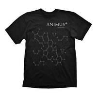 Assassin\'s Creed Men\'s Dna Strands - Animus Powered By Abstergo Industries T-shirt Extra Large Black (ge1801xl)