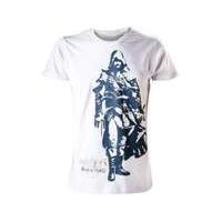 Assassin\'s Creed Iv Black Flag Men\'s Edward Extra Large T-shirt White (ts201416asc-xl)