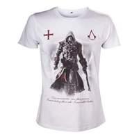 Assassin\'s Creed Rogue Once An Assassin Extra Large T-shirt White (ts879907asr-xl)