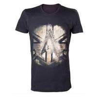 Assassin\'s Creed Syndicate Bronze Crest T-shirt Extra Large Black (ts238509acs-xl)