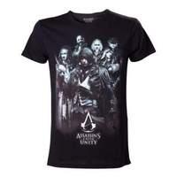 Assassin\'s Creed Unity Arno & Allies T-shirt Medium Black (ts178926asc-m)