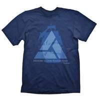 assassins creed 4 distant lands small t shirt navy blue ge1658s