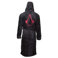 Assassins Creed Red Crest Logo Unisex L/XL/XX-Large Bath Robe with Hood