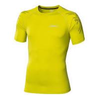 Asics Men\'s Tiger Running Top - Electric Lime - XL