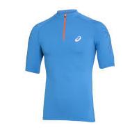 Asics Men\'s 1/2 Zip Running Top - Atlantic Blue - XL