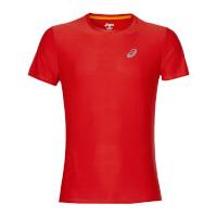 Asics Men\'s Run T-Shirt - Fiery Red - XXL