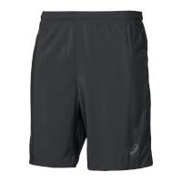 asics mens 2 in 1 9 inch run shorts black xxl