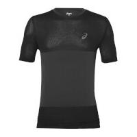 Asics Men\'s FuzeX Seamless Run T-Shirt - Dark Grey - XL