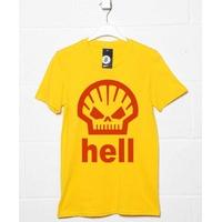 As Worn By Heath Ledger - Hell Skull T Shirt