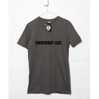 as worn by house t shirt everybody lies