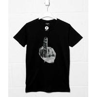 As Worn By Duff McKagan - Give The Finger T Shirt