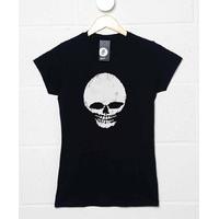 as worn by debbie harry skull womens t shirt