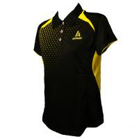 ashaway adl 621 ladies polo blacklime m