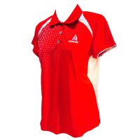 ashaway adl 621 ladies polo redwhite m