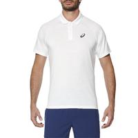 Asics Club Mens Tennis Polo - White, XXL