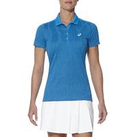 Asics GPX SS Ladies Tennis Polo - Blue, XS