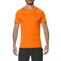 asics athlete cooling mens tennis t shirt orange xxl