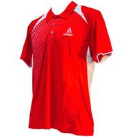 Ashaway ADF 621 Mens Polo - Red/White, XS