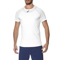 asics athlete cooling mens tennis t shirt white xl