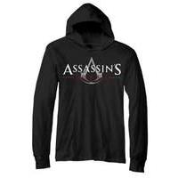 assassins creed logo lightweight pullover hoodie small