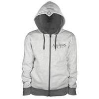 assassins creed logo zip up hood small