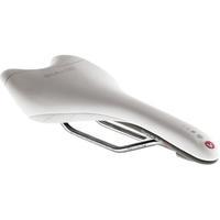 Astute Skyline SR Road Saddle - White / Silver