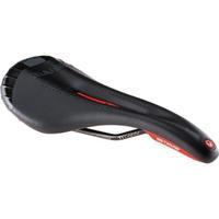 Astute Mudline VT Mountain Bike Saddle - Black / Red