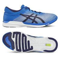 asics fuzex rush mens running shoes bluewhite 10 uk