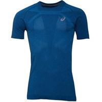 Asics Mens Seamless Running Top Poseidon