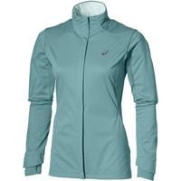 asics liteshow winter jacket womens windbreakers in green