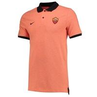 AS Roma Authentic Grand Slam Polo - Orange, Orange